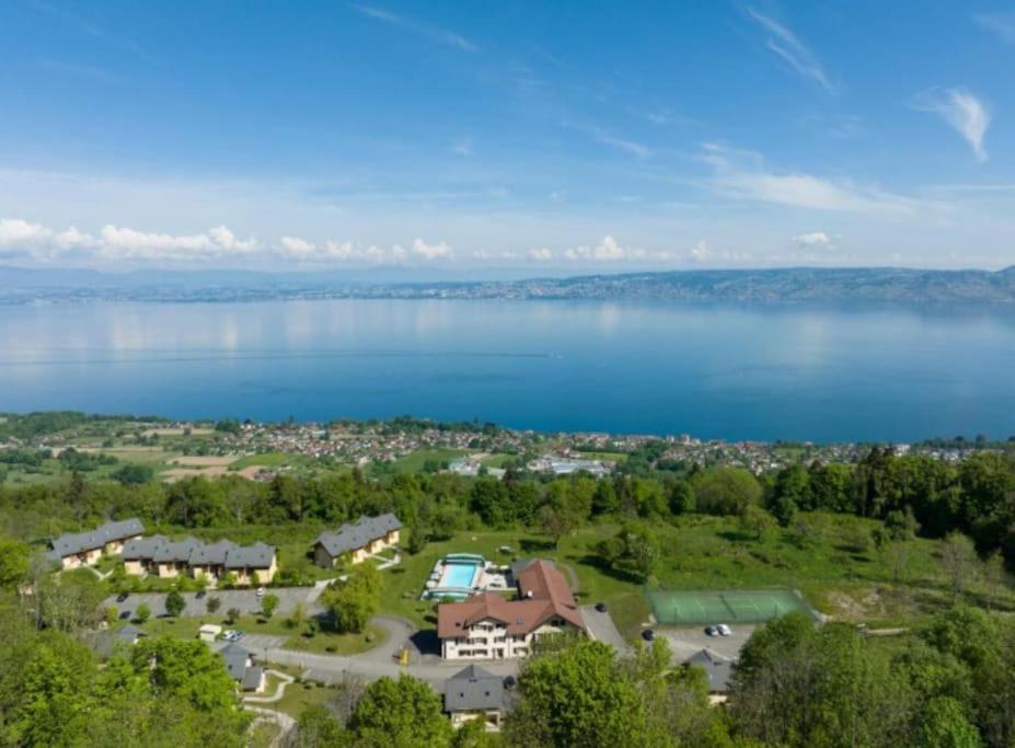 Le Garden - Ski - Vue Lac - Piscine - Parking - Evian - Thonon - Люгрен Екстер'єр фото